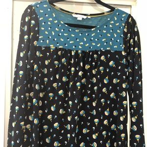 Boden Top, Long-Sleeve, Poet's Blouse US 8 NWOT